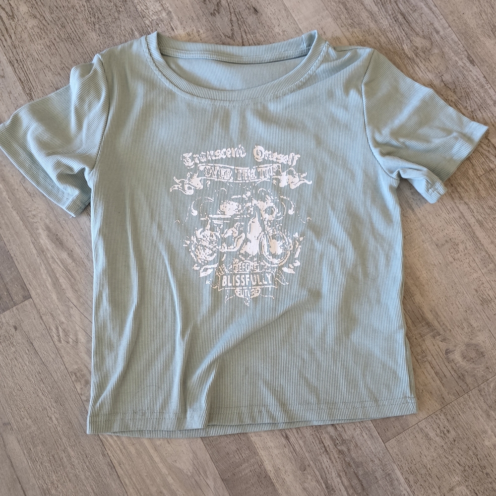 Green Graphic Tee